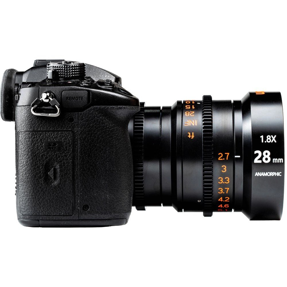 Vazen 28mm T/2.2 1.8X Anamorphic Lens for MFT Camera