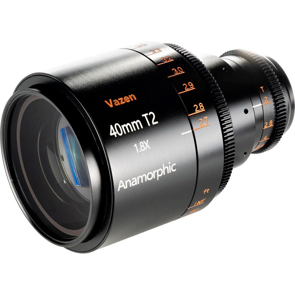 Vazen 40mm T/2 1.8X Anamorphic Lens (RF, Amber)