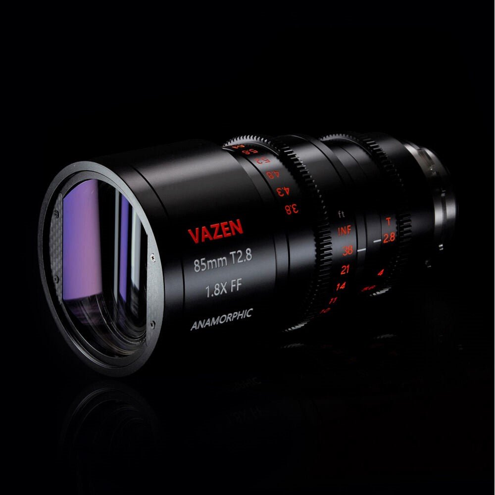 Vazen 85mm T2.8 1.8X Anamorphic Lens for PL/EF Full Frame Camera