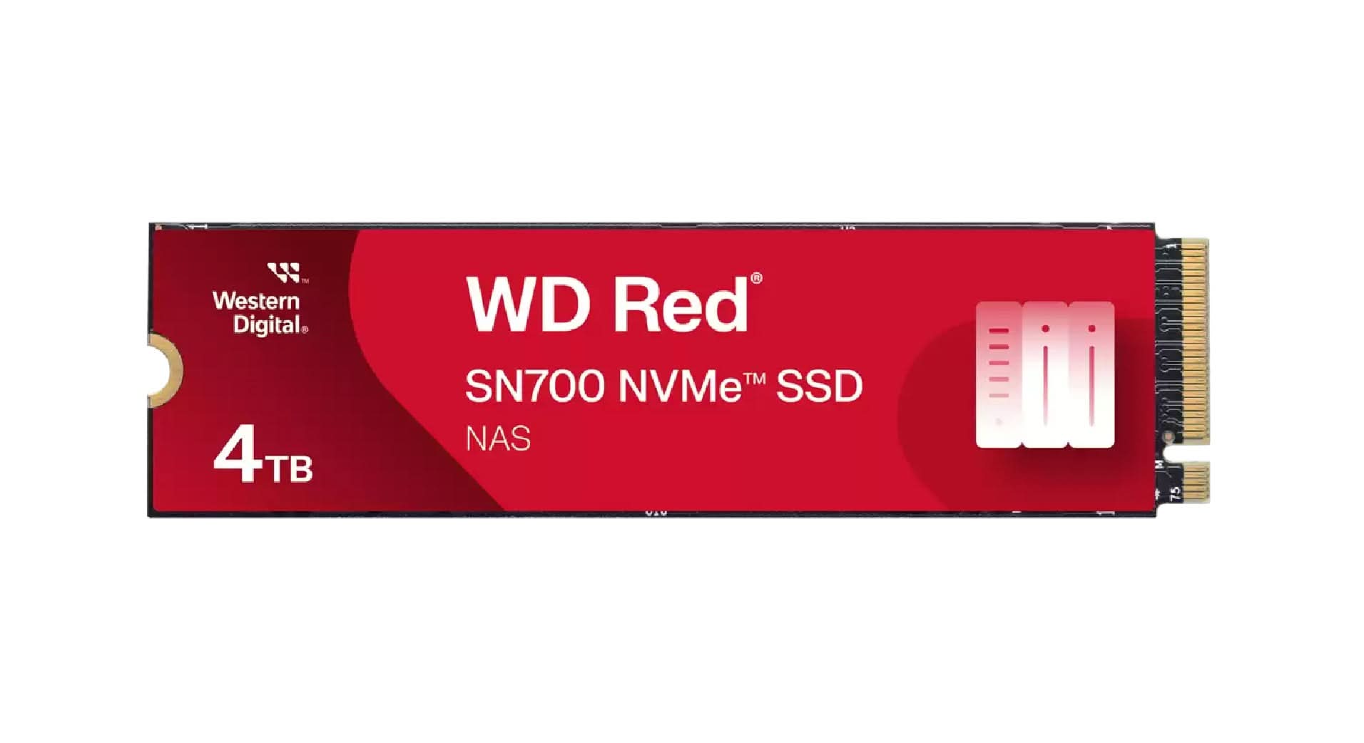 Western Digital Red SN700 WDS400T1R0C PCIe Gen3 x4 4TB M.2 SSD