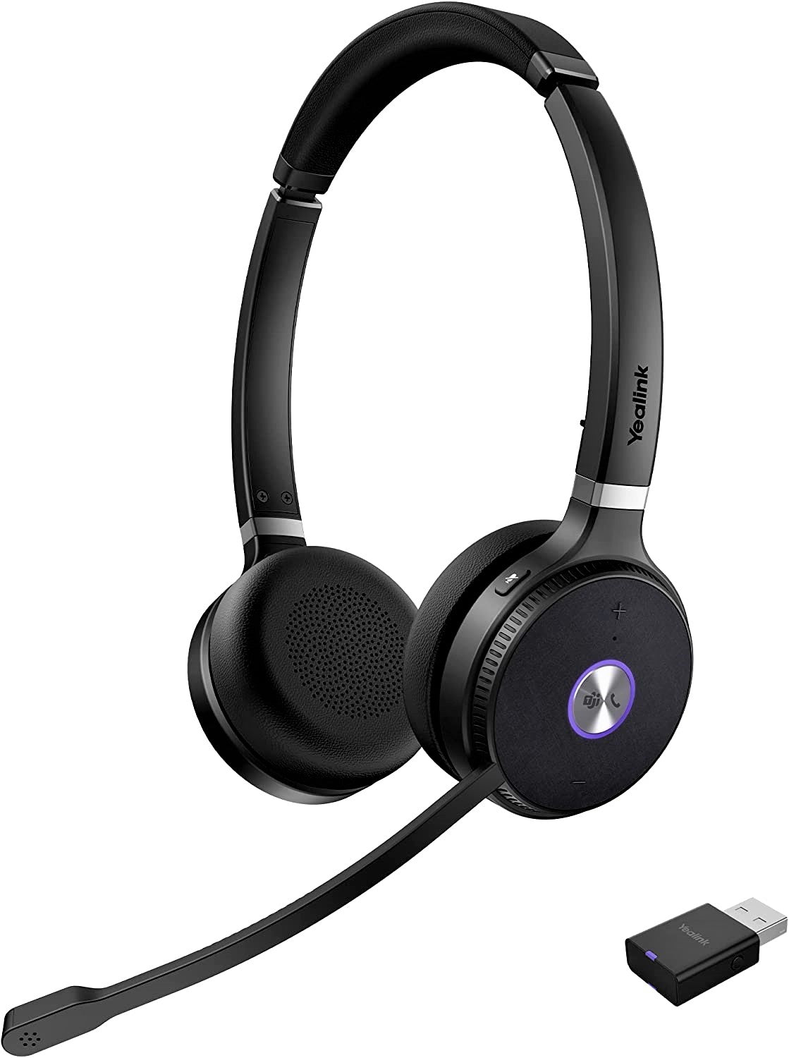 Yealink WH62 Portable Dual/Mono DECT Wireless Headset