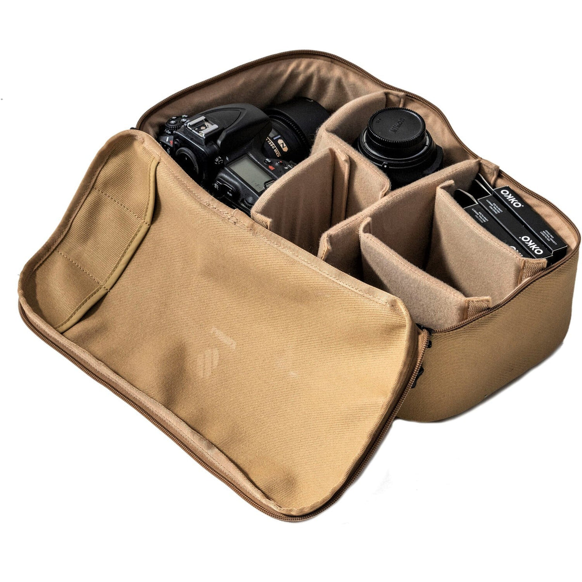 Langly Weekender Flight Bag with Camera Cube