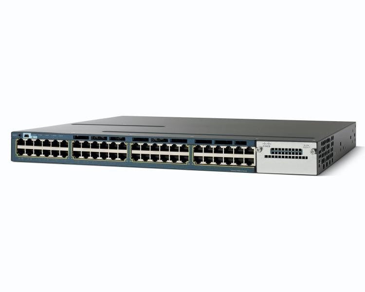 WS-C3560X-48PF-S | Cisco 48x 1GB PoE+ RJ-45 1x Module Slot Switch