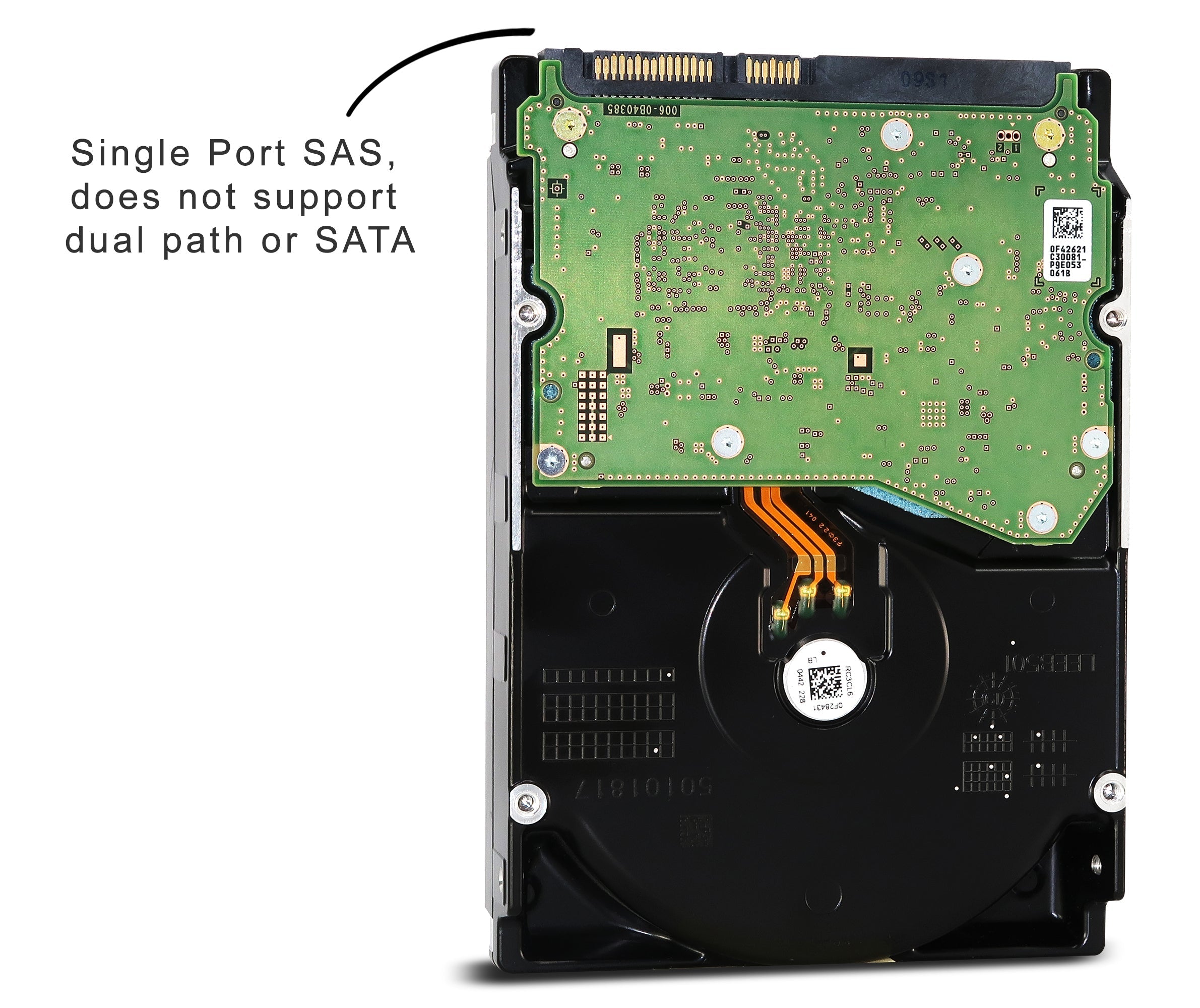 Western Digital Ultrastar DC HC530 WUH721414AL4204 0F31021 14TB 7.2K RPM Single Port SAS 12Gb/s 4Kn 3.5in Recertified Hard Drive