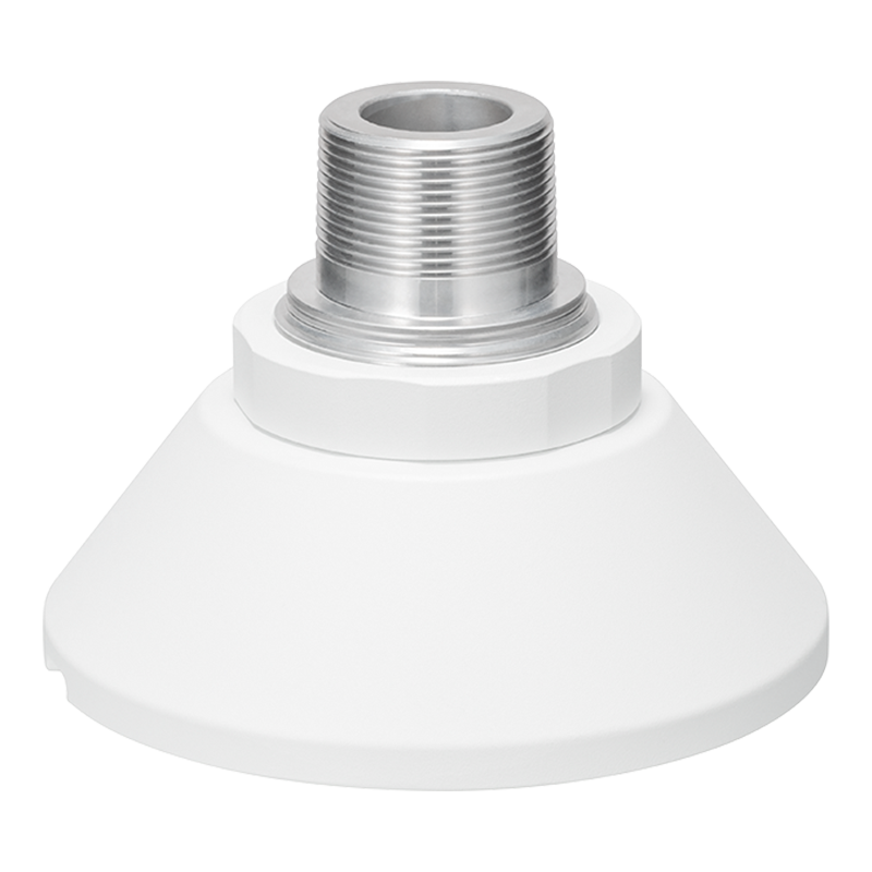 i-PRO WV-QSR506M-W ISO Male Mount Bracket (1.5”R, i-PRO White)