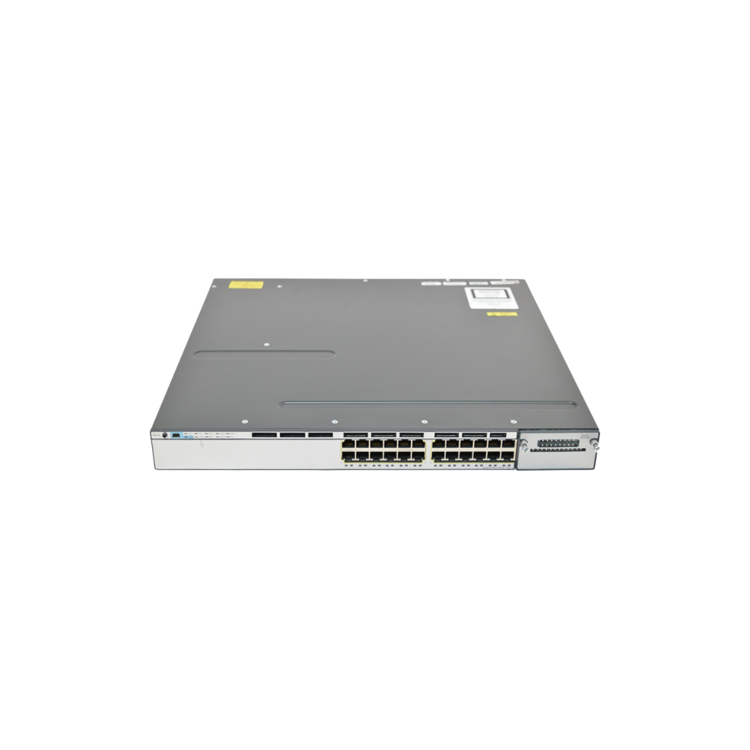 Cisco WS-C3750X-24P-L Refurbished 24-Port PoE+ Stackable Switch