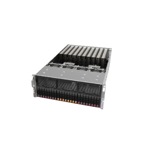 Supermicro H13DSG-O-CPU, CSE-418G2TS, AOM-PCIE5-418N-1, 2 x Genoa 9224, 16 x 32GB RAM, 960GB SSD, 8 x NVIDIA A10 24GB - NEW - 3 YEAR WARRANTY