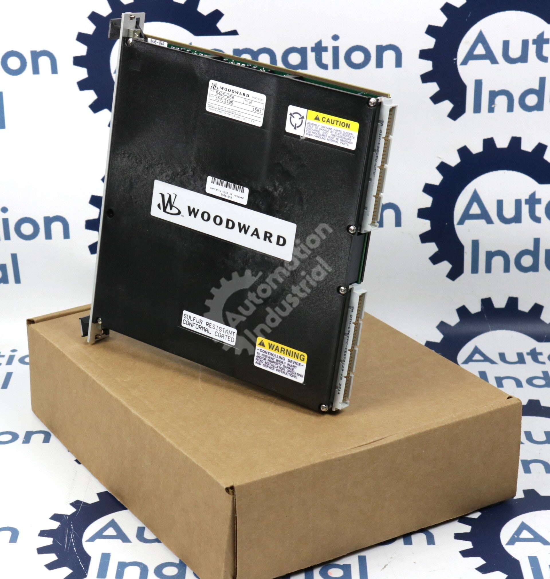 5466-258 By Woodward Simplex Discrete I/O Module New Surplus Factory Package