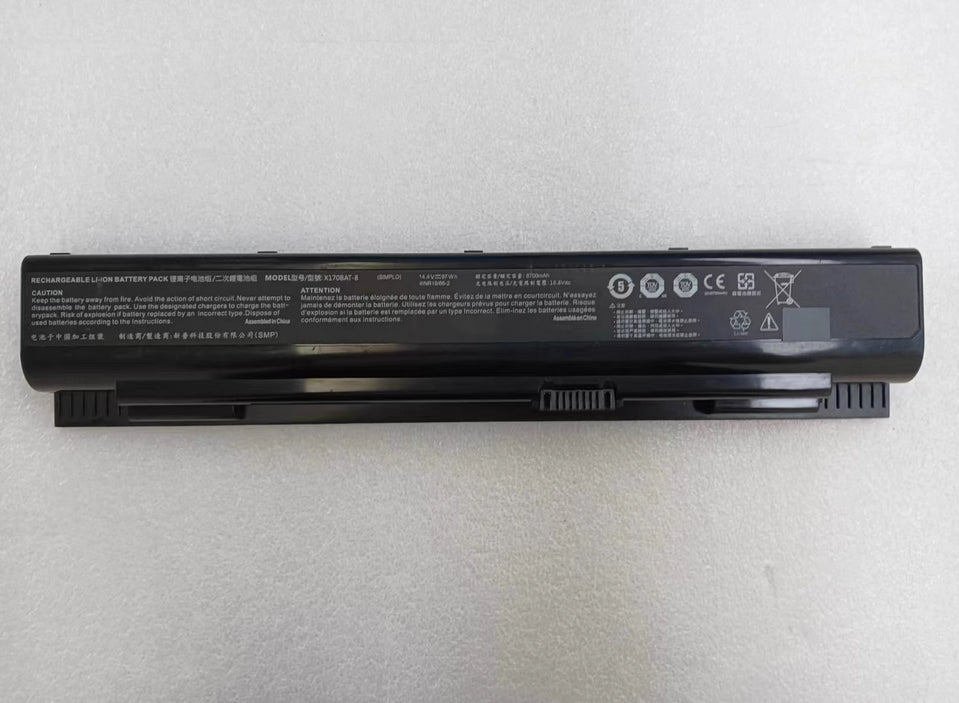 X170BAT-8 Replacement Battery For Clevo X170SM-G Schenker XMG Ultra 17 Comet Lake