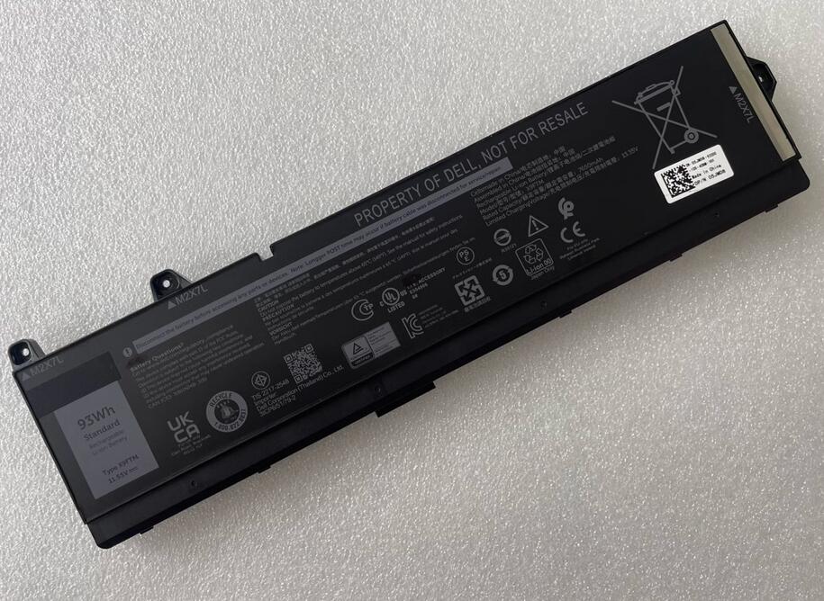 X9FTM Replacement Battery for Dell Precision 17 7770 7670 7780 Series 93Wh