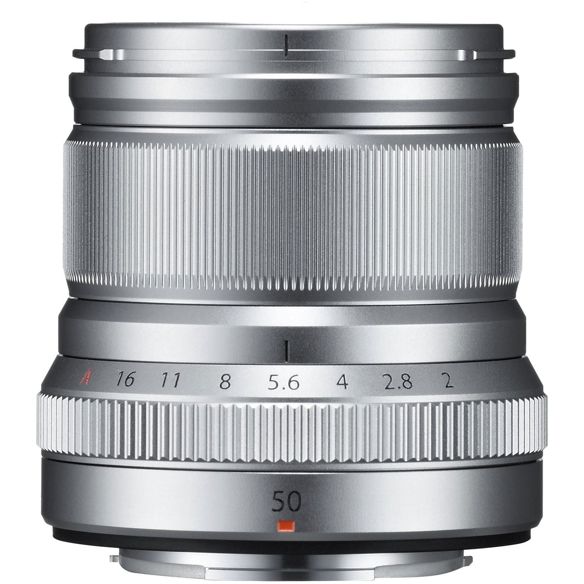 Fujifilm XF 50mm F2 R WR Lens (Black & Silver)