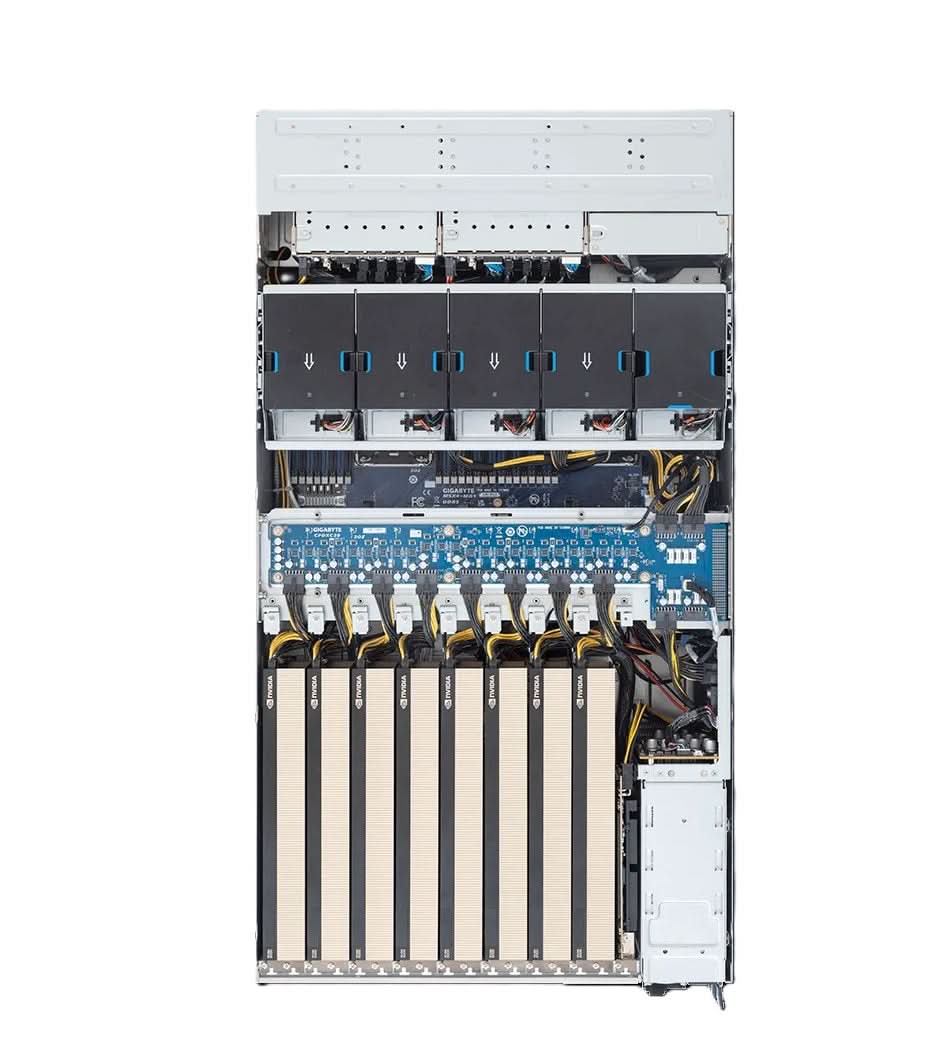 Gigabyte XL44-SX2-AAS1 Intel Xeon DDR5 4U Rackmount/GPU Server