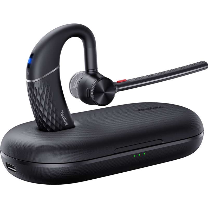 Yealink BH71 Pro - Mono Bluetooth Wireless Headset with Charging Case