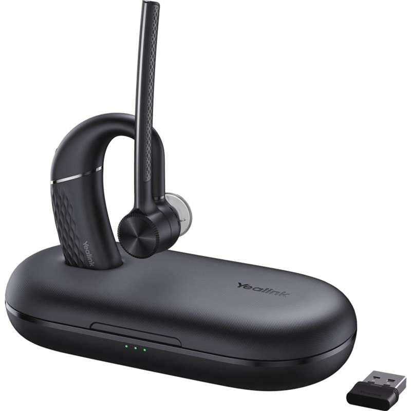 Yealink BH71 Pro - Mono Bluetooth Wireless Headset with Charging Case