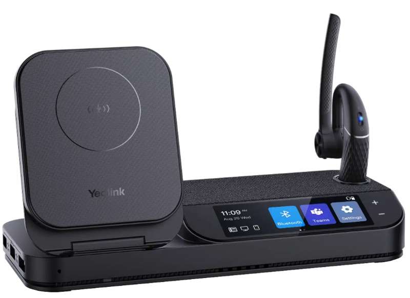 Yealink BH71 Workstation Mono Bluetooth Wireless Headset with UC Base