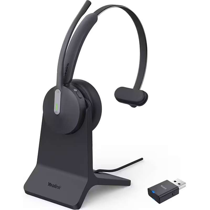 Yealink WH64 Hybrid Dual UC DECT & Bluetooth Wireless Headset for Unified Communications