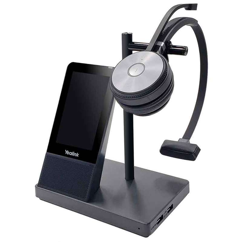 Yealink WH66 Mono UC - DECT Wireless Headset with UC Workstation