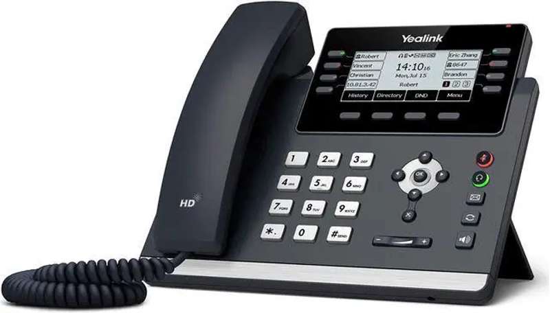 Yealink SIP-T43U Ultra-Elegant Gigabit IP Phone