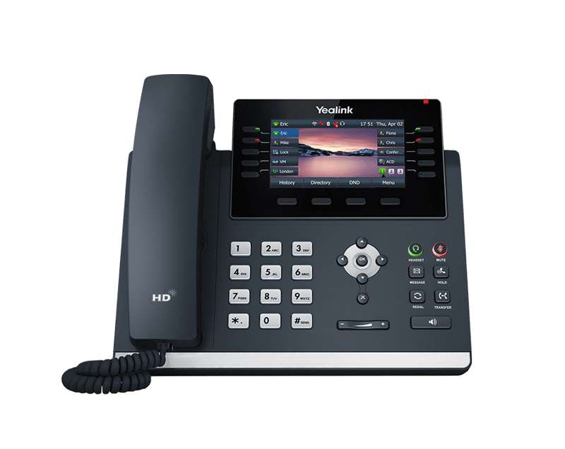 Yealink SIP-T46U Productivity-enhancing SIP Phone for Office Workers and Professionals