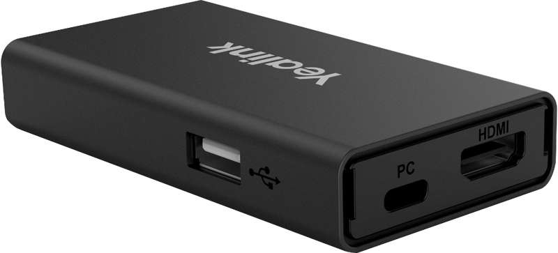 Yealink VCH51 Content Sharing Box 4K HDMI & USB-C Hub for Seamless BYOD Video Conferencing