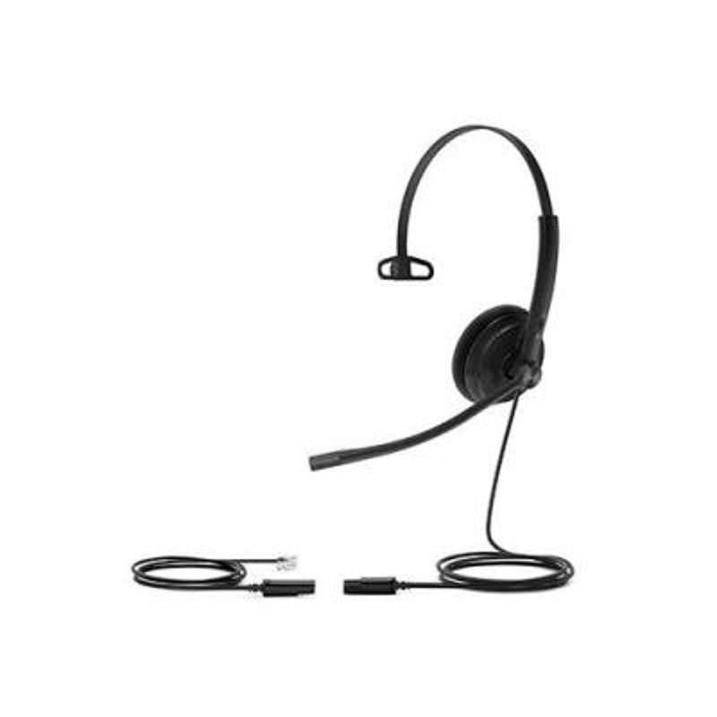 Yealink YHS34 Lite Mono Lightweight RJ9 Wired Headset for Yealink IP