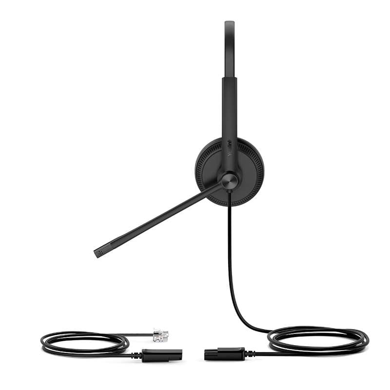 Yealink YHS36 Dual for 3rd Party Premium RJ9 Wired Headset for Cisco and Other IP Phones