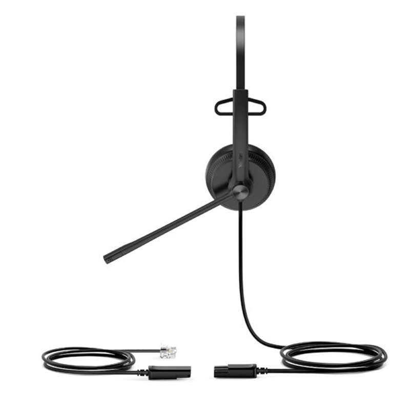 Yealink YHS34 Lite Mono for 3rd Party Lightweight RJ9 Wired Headset for Cisco and Other IP Phones
