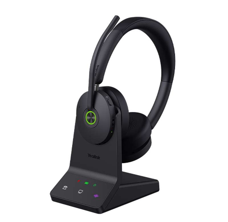 Yealink WH68 Teams Hybrid DECT & Bluetooth Wireless Headset for Microsoft Teams