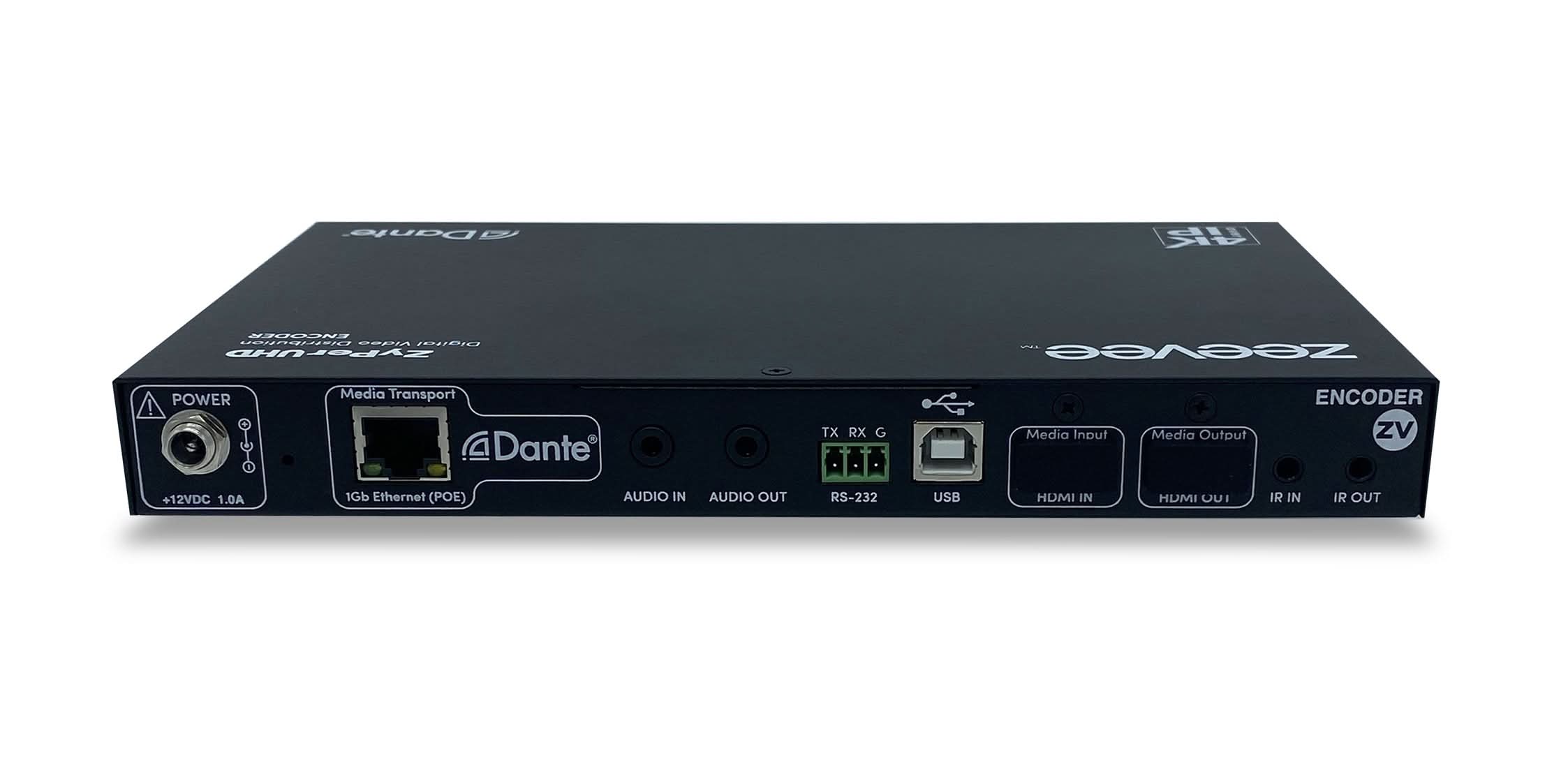 ZeeVee ZyPerUHD-E 4096 x 2160 1Gb Ethernet Ultra HD Video Encoder