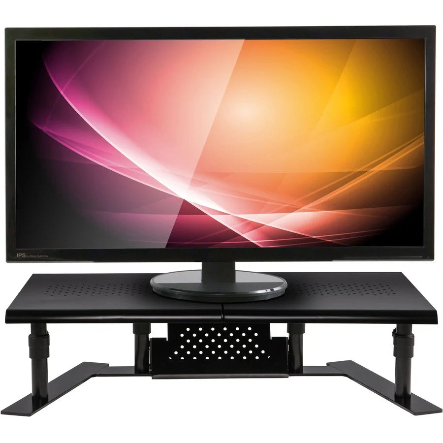 Allsop Metal Art ErgoTwin Height Adjustable Dual Monitor Stand - (31883)