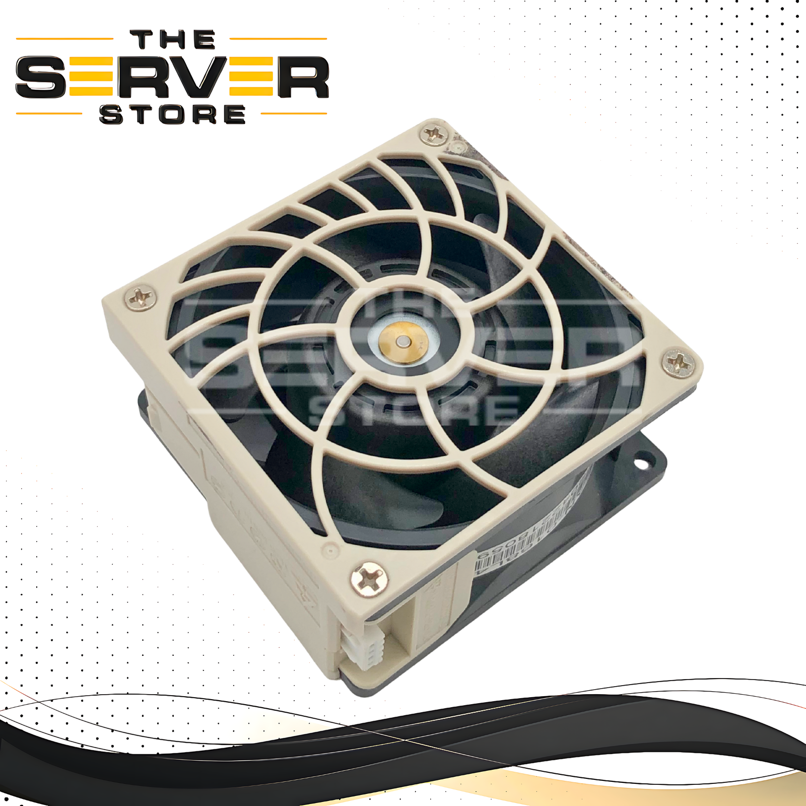 Supermicro 80x80x38mm 13,500 RPM Middle Axial Server Counter-Rotating Fan, For SC226S Series Chassis. P/N: FAN-0168L4.