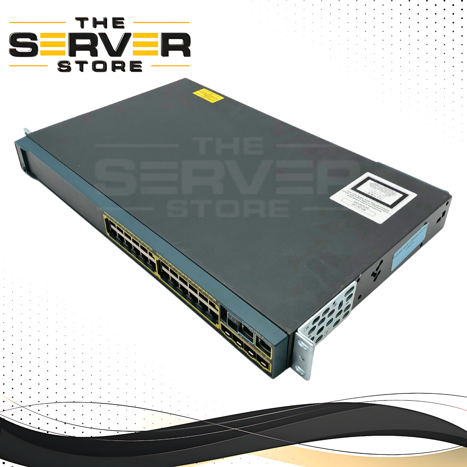 (AS IS ) Cisco Catalyst 2960S Series 24-Port Gigabit Ethernet (GigE) Managed Switch with 4x SFP Uplink Ports. P/N: WS-C2960S-24TS-L.