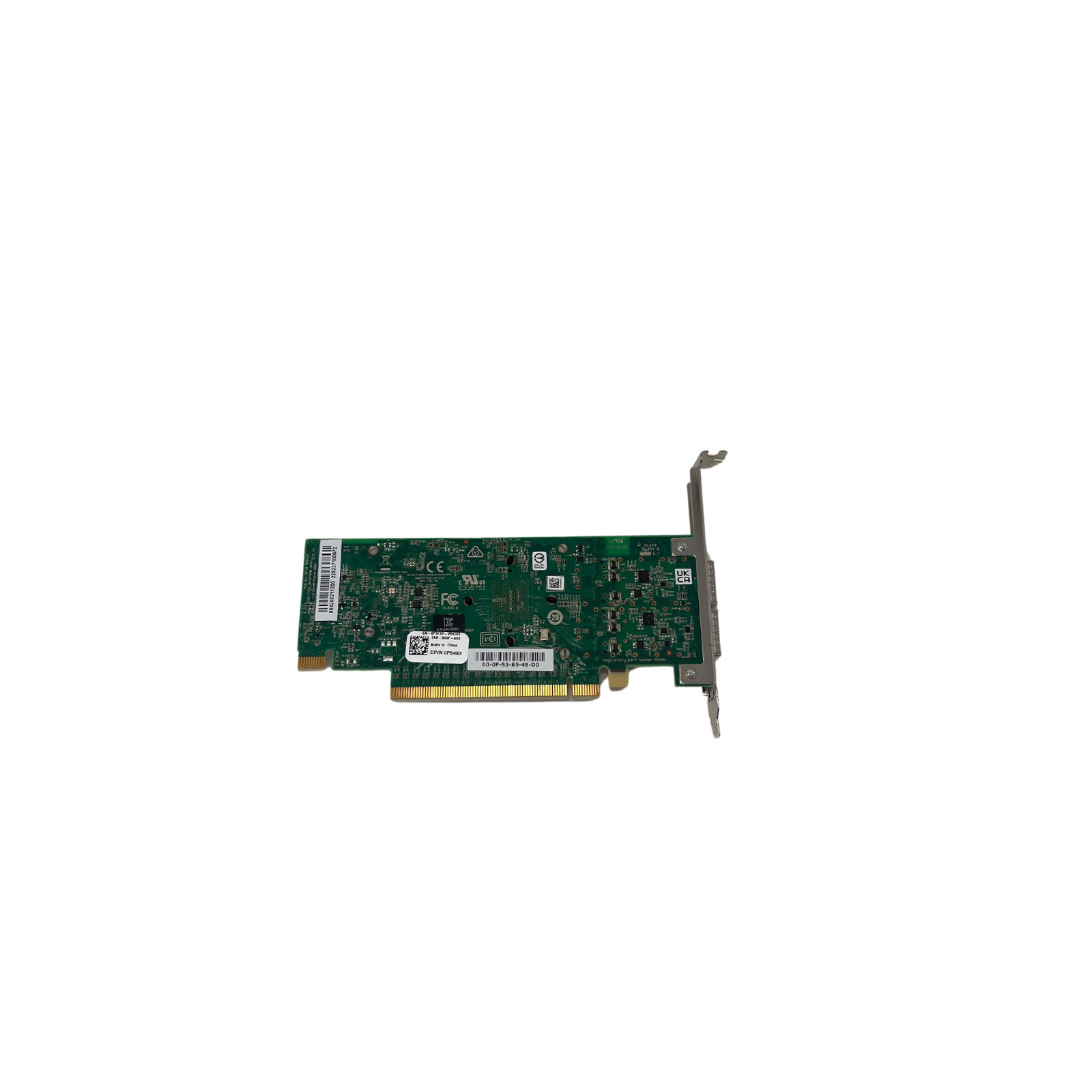 Dell/SolarFlare Dual-Port 10/40GbE QSFP+ PCl-e Adapter (P54X2)