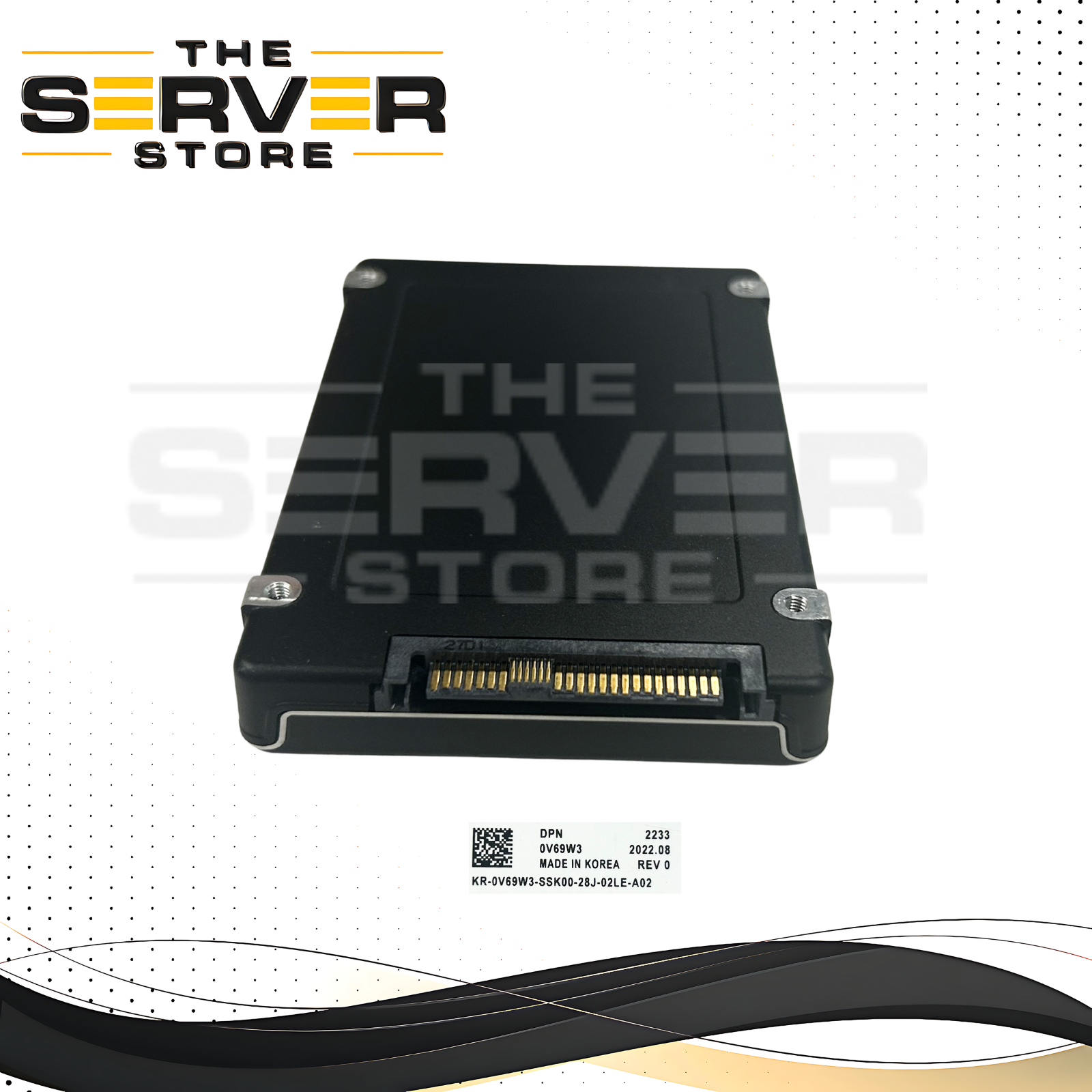 Dell 3.2TB NVMe U.2 PCIe G4 x4 MU 2.5 SSD Samsung PM1735 MZ-WLR3T20 0V69W3 V69W3
