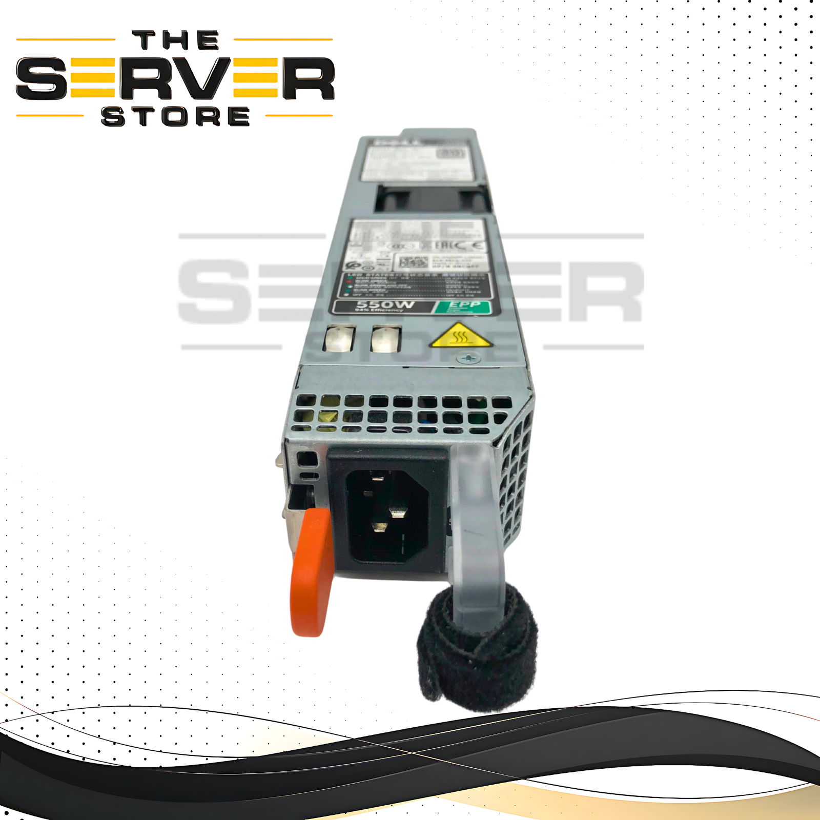 Dell 550W 80+ Platinum Hot-Swap Redundant Power Supply for PowerEdge 13G & 14G Servers (R430, R440, R6415). P/N: NCNFF, 0NCNFF.