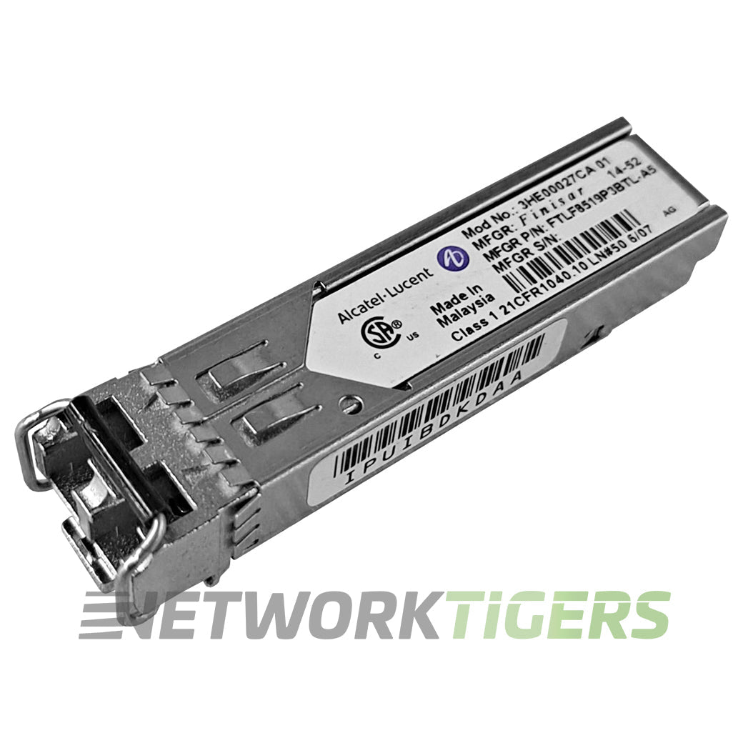 NEW Alcatel-Lucent 3HE00027CA 1GB BASE-LX 850nm MMF LC SFP Transceiver