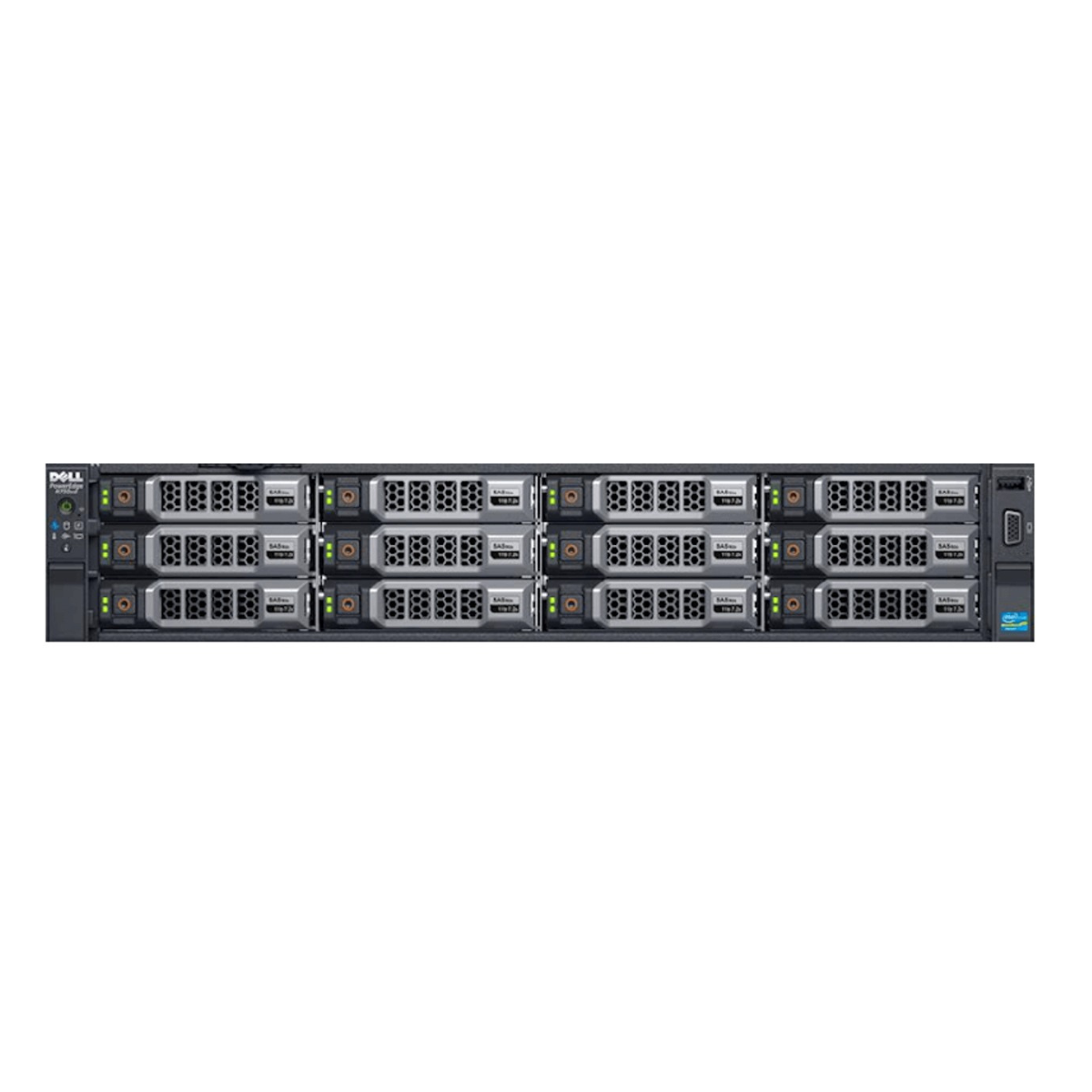 Dell PowerEdge R730xd 12-Bay Server | 2× Intel E5-2640 V4 | 20 Cores | 64GB RAM | 2× 1TB SATA | PERC H730p
