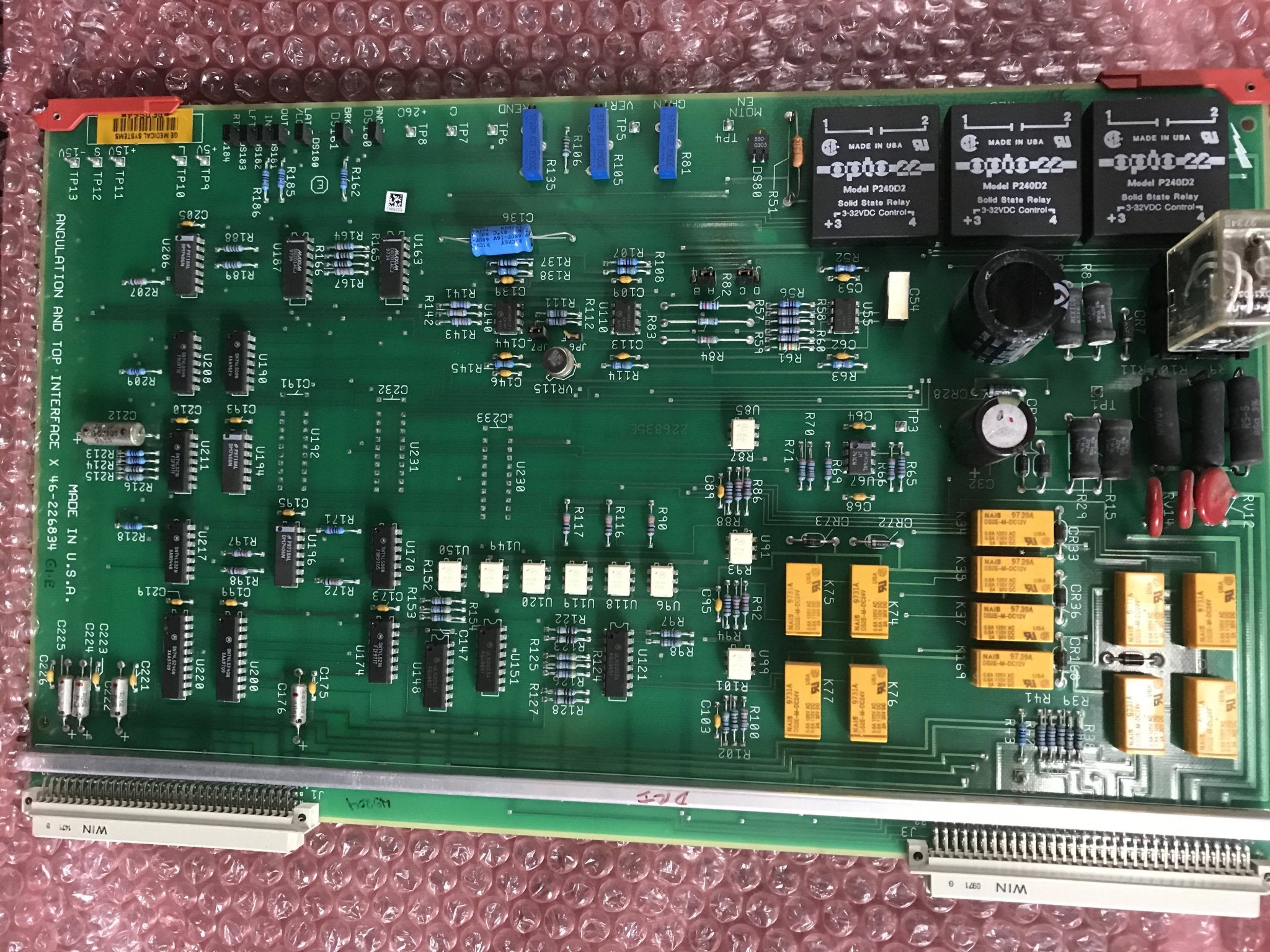 Angulation and Top Interface (46-226834 G1-E) GE Advantx