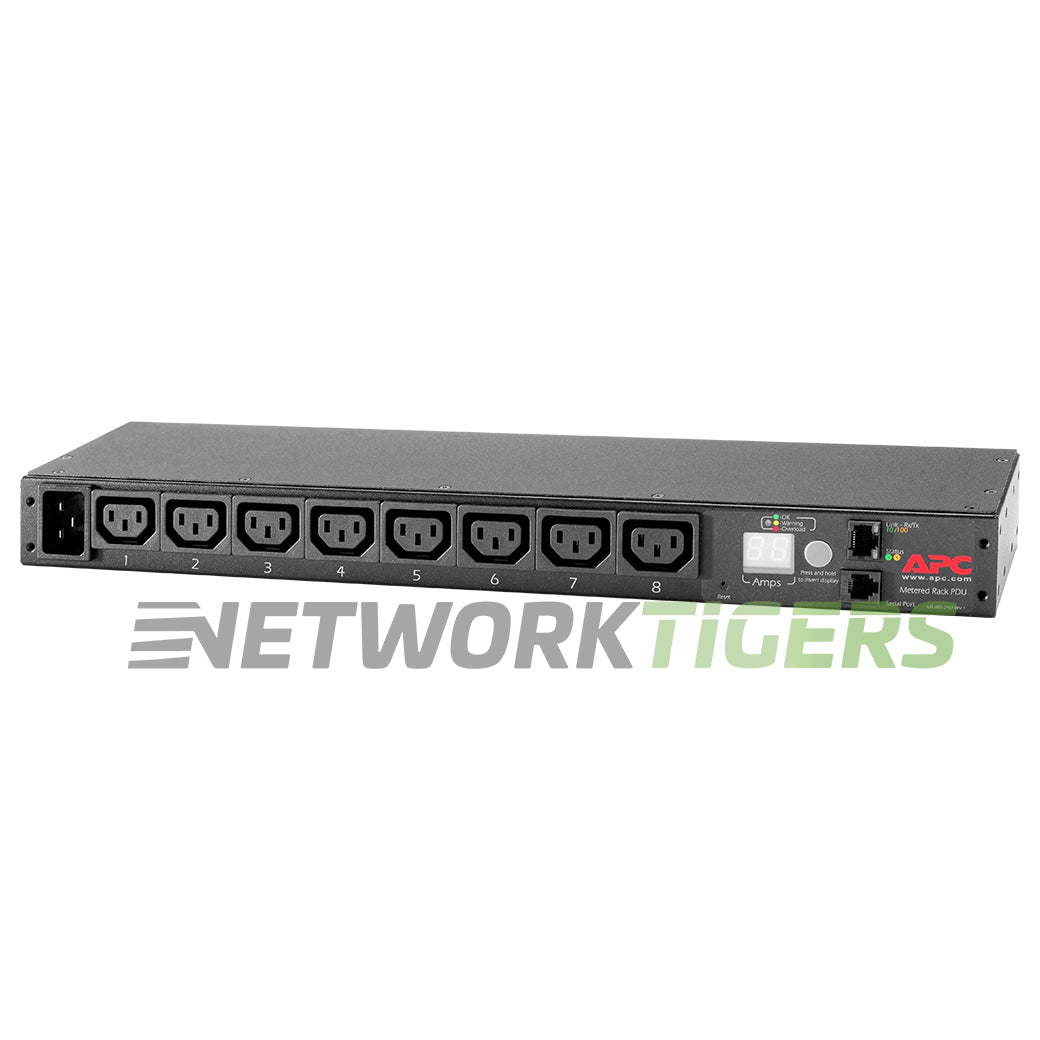 NEW APC AP7821 Metered Rack 8x IEC 60320 C13 208/230V 1U 16A PDU