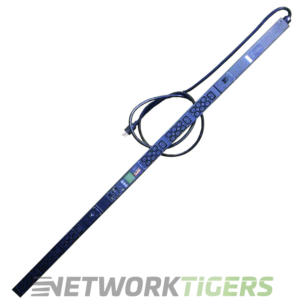 APC AP8841 Metered Rack 208V-240V 30A 36x IEC 320 C13 Zero U PDU