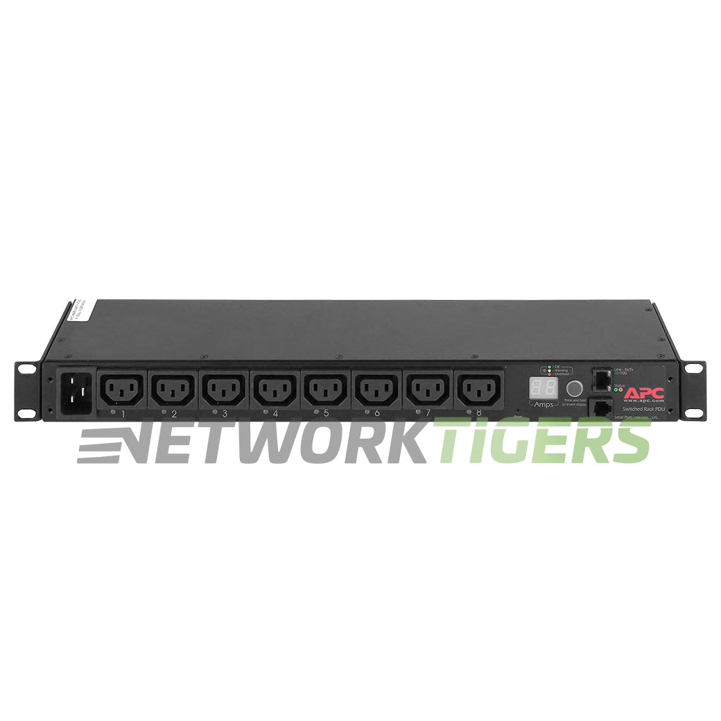 APC AP7921B Switched Rack 200V,208V,230V 20A 8x IEC 60320 C13 1U PDU