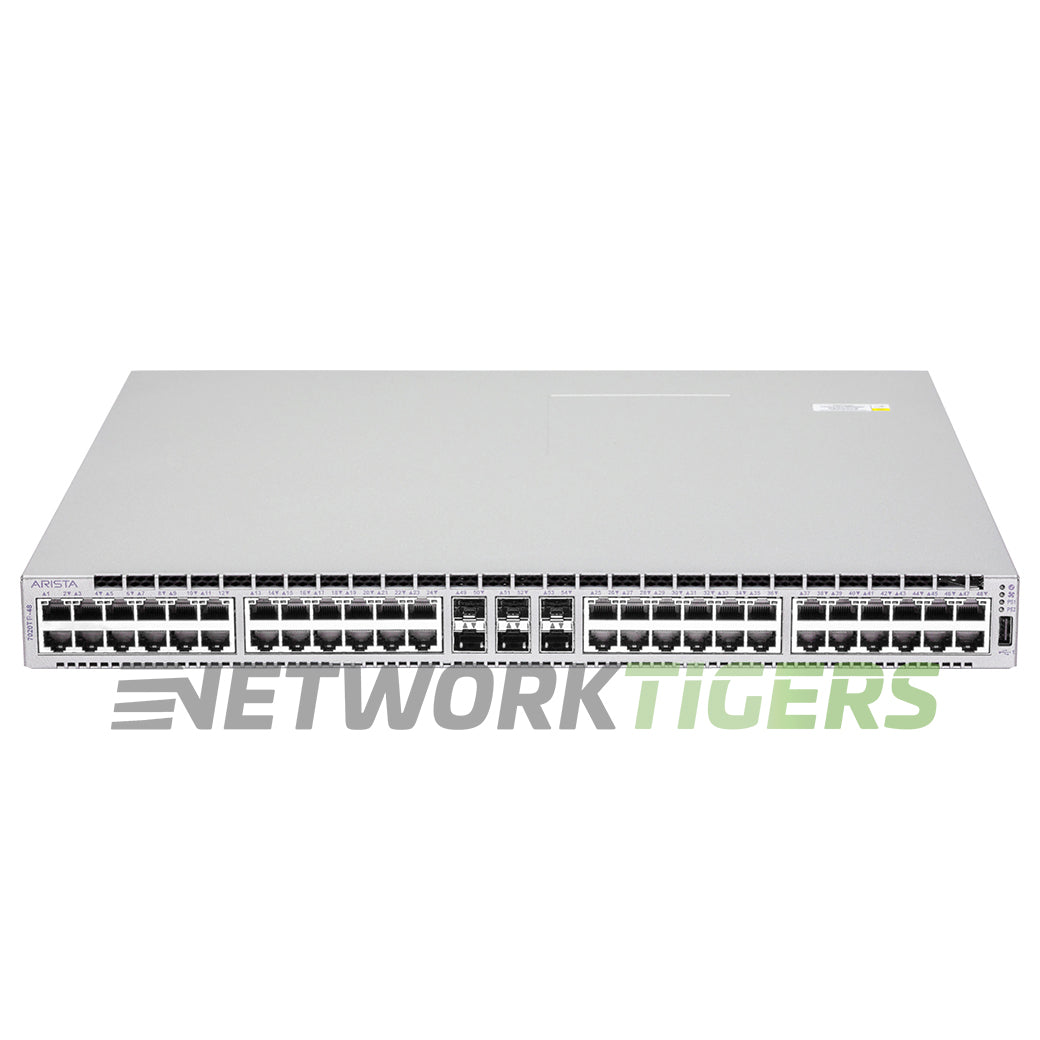 Arista DCS-7020TR-48-F 7020R Series 48x 1GB RJ45 6x 10GB SFP+ F-B Air Switch