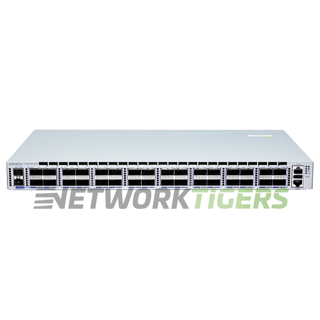 Arista DCS-7050CX3-32S-R 32x 100GB QSFP100 2x 10GB SFP+ Back-to-Front Air Switch