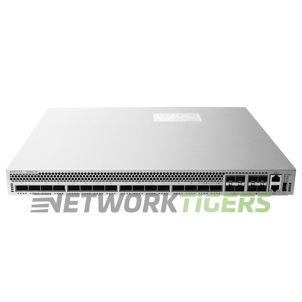 Arista DCS-7050Q-16-F 16x 40GB QSFP+ 8x 10GB SFP+ Front-to-Back Airflow Switch