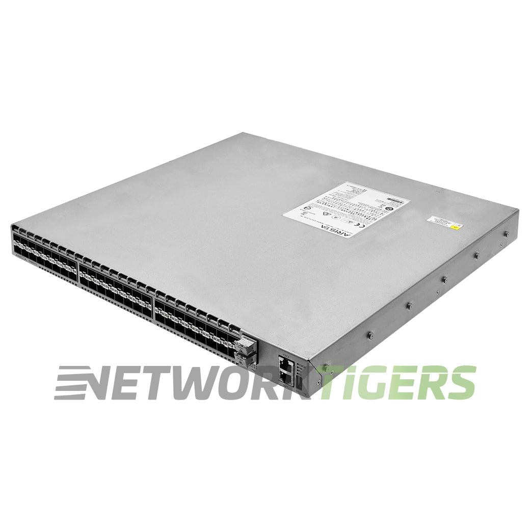 NEW Arista DCS-7050SX-72-R 48x 10GB SFP+ 2x MXP Back-to-Front Airflow Switch