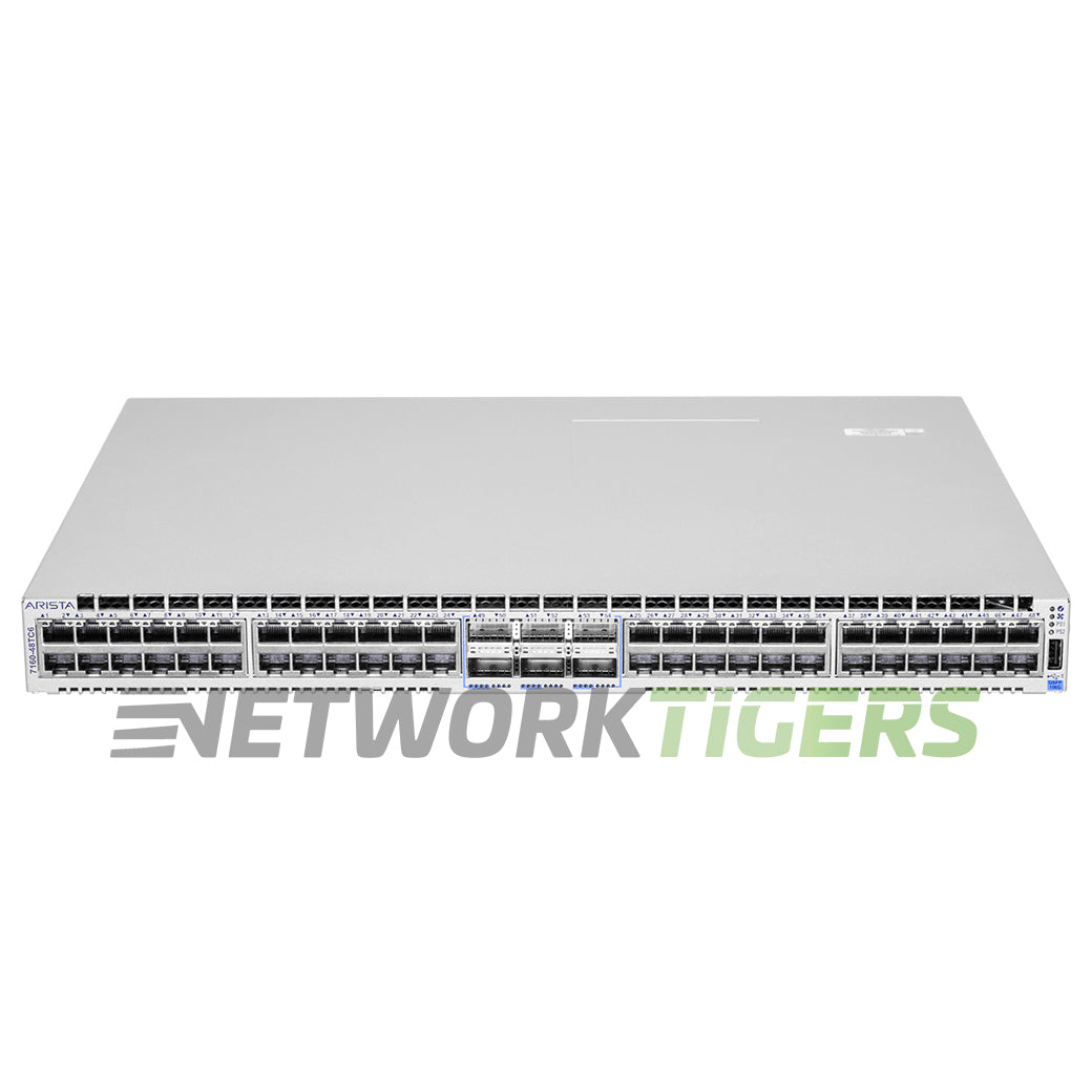 NEW Arista DCS-7160-48TC6-R 48x 10GB Copper 6x 100GB QSFP B-F Airflow Switch