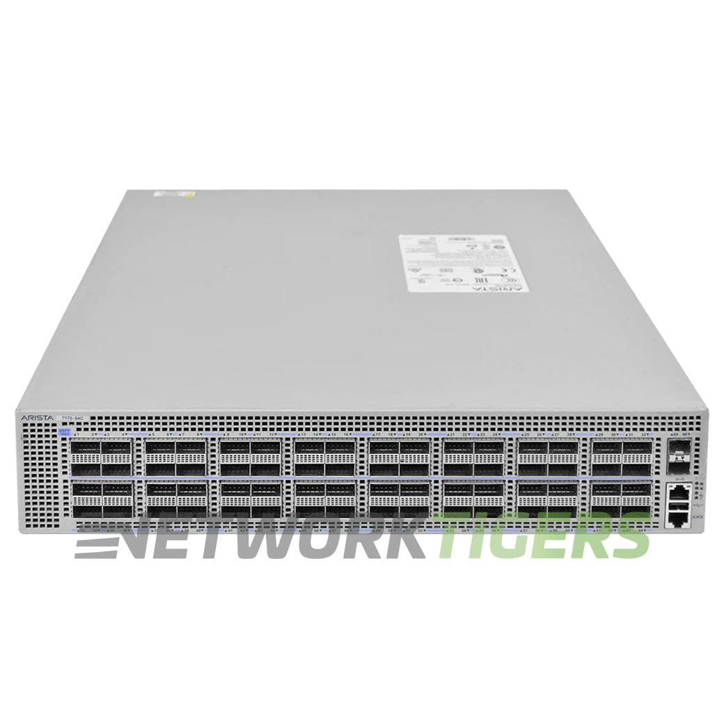 NEW Arista DCS-7170-64C-R 7170 Series 64x 100GB QSFP28 B-F Airflow Switch