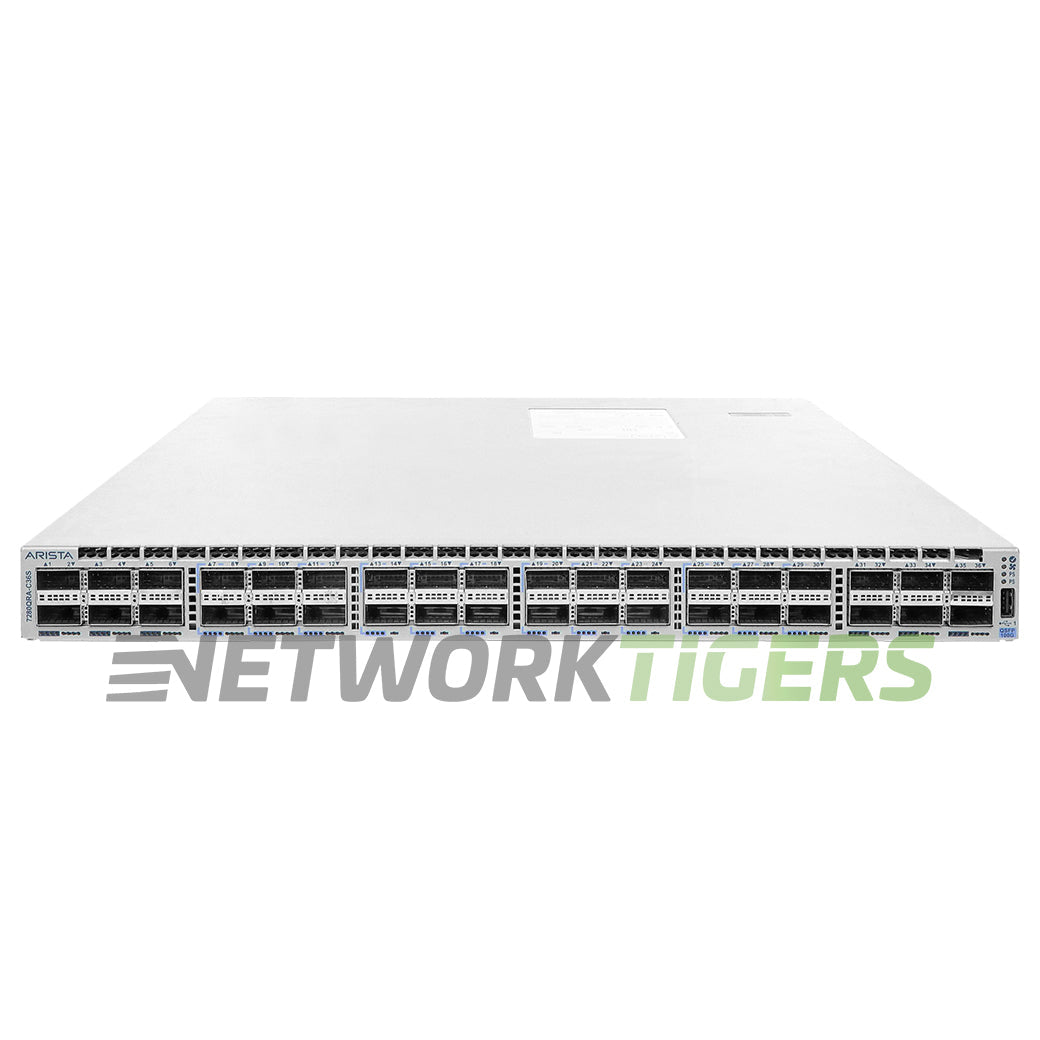 NEW Arista DCS-7280QRA-C36SM-R 18x 40GB QSFP+ 12x 100GB AlgoMatch R-F Switch