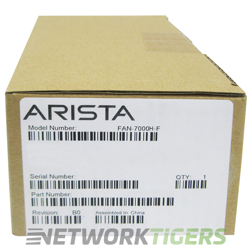 NEW Arista FAN-7000H-F 7160 Series Front-to-Back Airflow Switch Fan Module