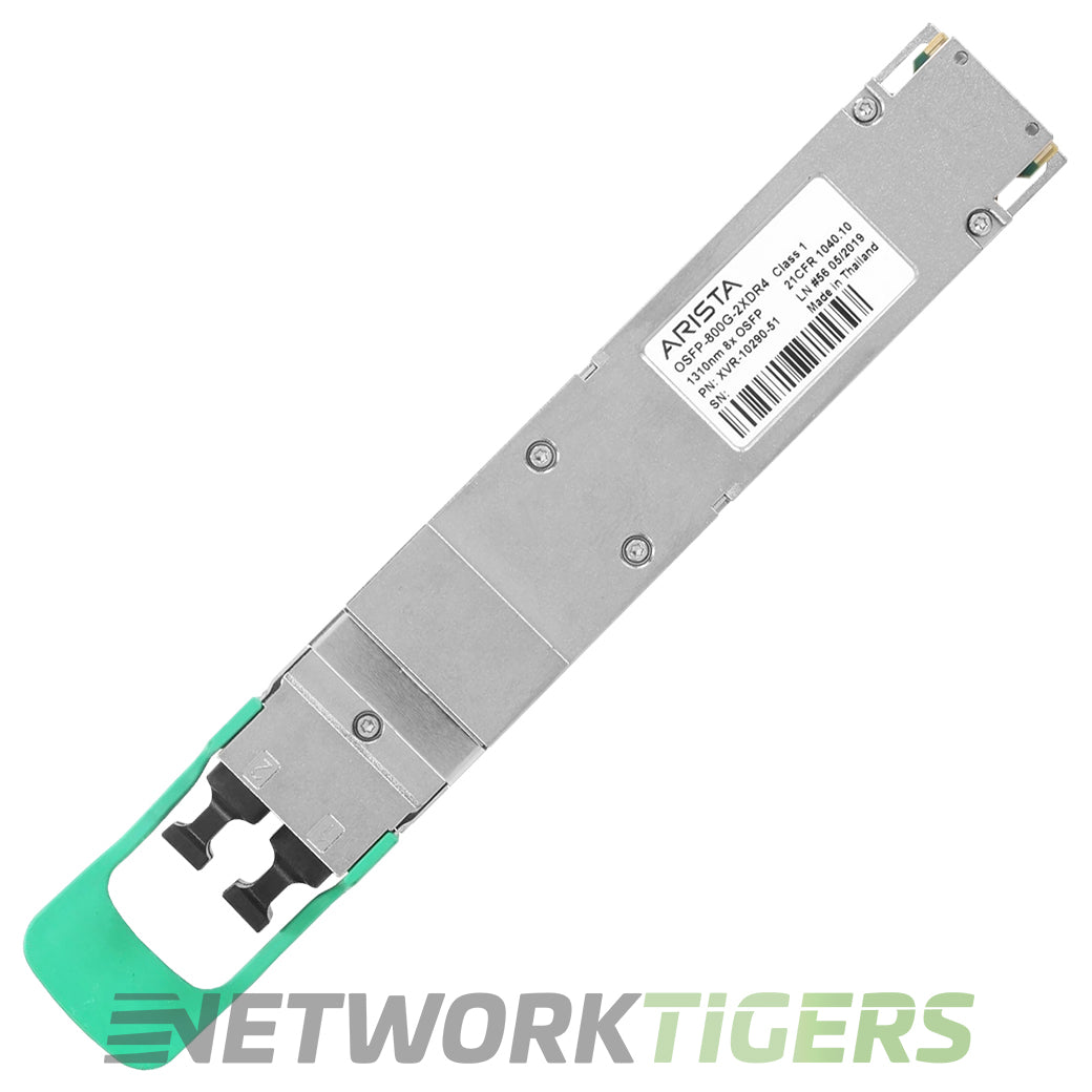 Arista OSFP-800G-2XDR4 8x 100GBASE-FR 2km Over Parallel SMF OSFP Transceiver